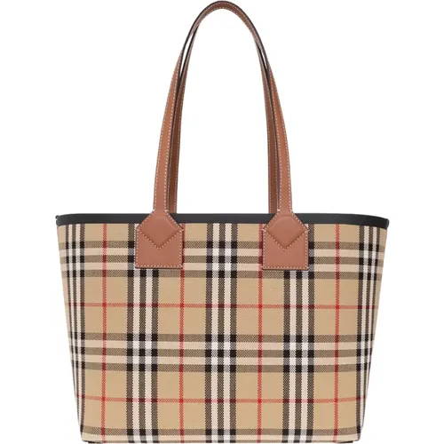 London Small shopper bag , female, Sizes: ONE SIZE - Burberry - Modalova