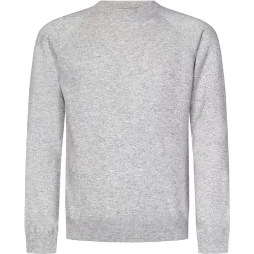 Grauer Cashmere-Rundhalspullover Aw24 , Herren, Größe: 2XL - Herno - Modalova