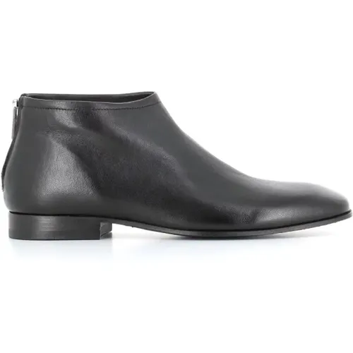 Leather Zipper Boots , female, Sizes: 6 UK, 4 1/2 UK, 5 1/2 UK, 5 UK - Pantanetti - Modalova