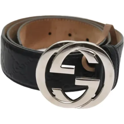 Pre-owned Leather belts , female, Sizes: ONE SIZE - Gucci Vintage - Modalova