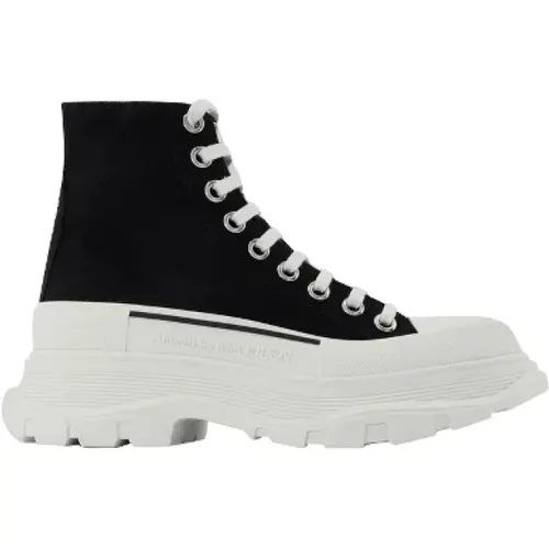 Leder sneakers Alexander McQueen - alexander mcqueen - Modalova