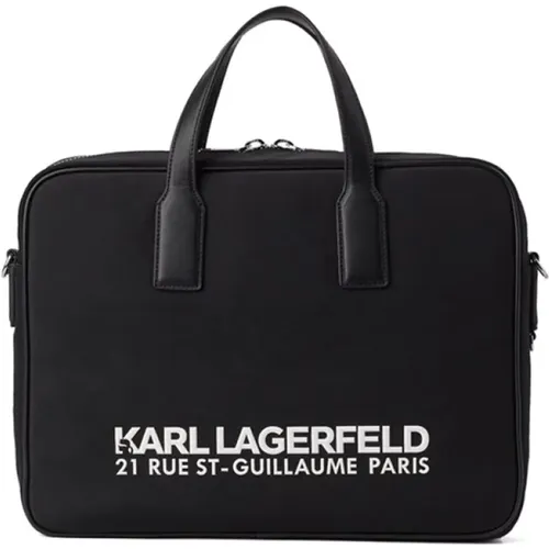 Rue St-Guillaume briefcase , unisex, Sizes: ONE SIZE - Karl Lagerfeld - Modalova