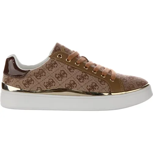 Stylish Moca Trainers for Women , female, Sizes: 4 UK, 3 UK, 7 UK, 8 UK, 5 UK, 6 UK - Guess - Modalova