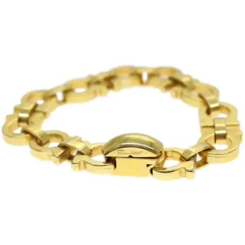 Pre-owned Metal bracelets , female, Sizes: ONE SIZE - Salvatore Ferragamo Pre-owned - Modalova