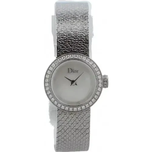 Pre-owned Satin watches , female, Sizes: ONE SIZE - Dior Vintage - Modalova