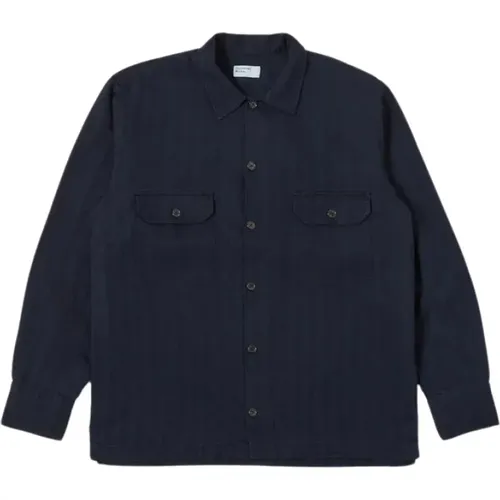Japanese-inspired Utility Shirt , male, Sizes: M, L - Universal Works - Modalova