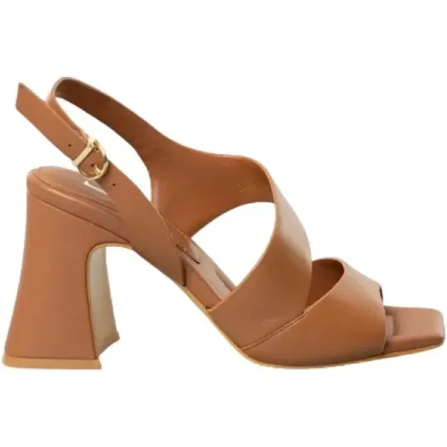 Leather sandal , female, Sizes: 7 UK, 6 UK - Jeannot - Modalova