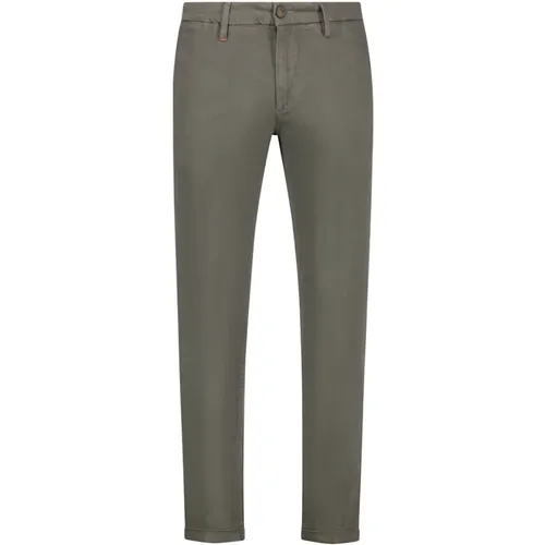 Men's Chinos with Turn-Up Hem , male, Sizes: W32, W33, W31, W35, W38, W30 - Re-Hash - Modalova