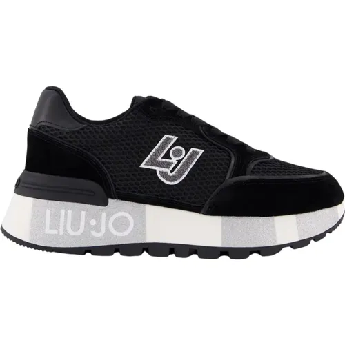 Toller Sneaker Schwarz , Damen, Größe: 41 EU - Liu Jo - Modalova