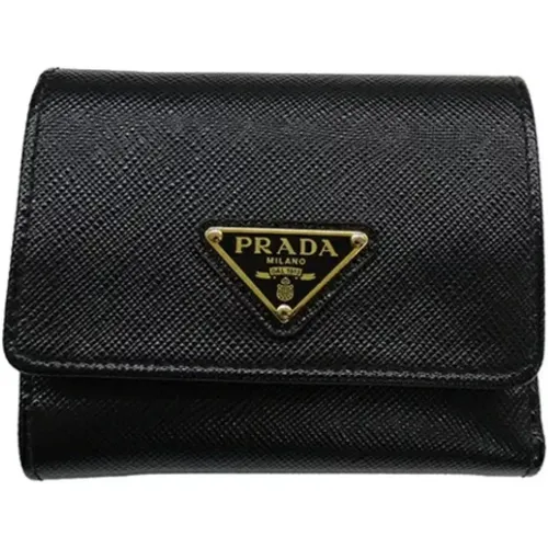 Pre-owned Leather wallets , female, Sizes: ONE SIZE - Prada Vintage - Modalova