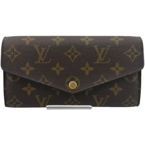 Pre-owned Canvas wallets , female, Sizes: ONE SIZE - Louis Vuitton Vintage - Modalova