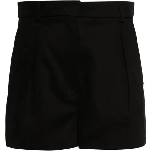 Schwarze Unico Shorts für Aktiven Lebensstil , Damen, Größe: XS - SPORTMAX - Modalova