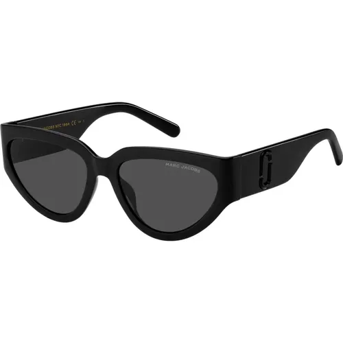 Grey Sunglasses,Stylische Sonnenbrille Marc 645/S, /Grey Shaded Sunglasses - Marc Jacobs - Modalova