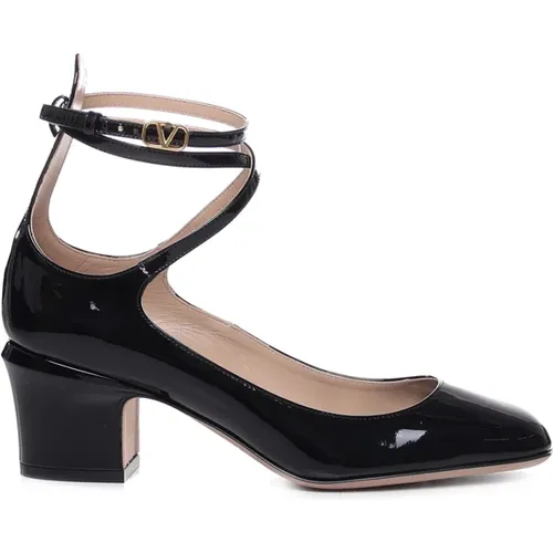 Elegant Cotton Blend High Heel Pumps , female, Sizes: 5 1/2 UK - Valentino Garavani - Modalova