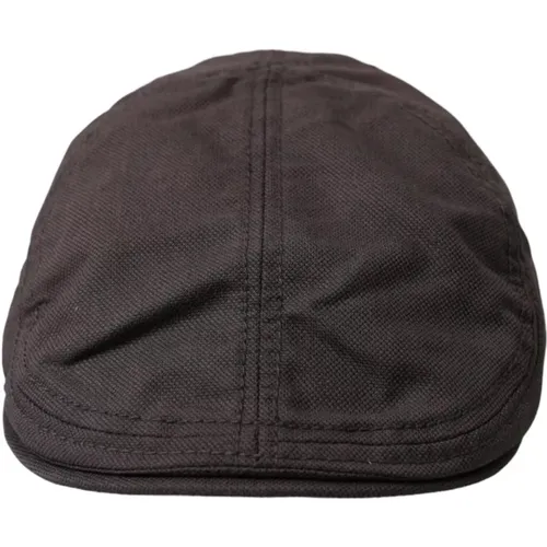 Braune Nylon Newsboy Cap - Dolce & Gabbana - Modalova