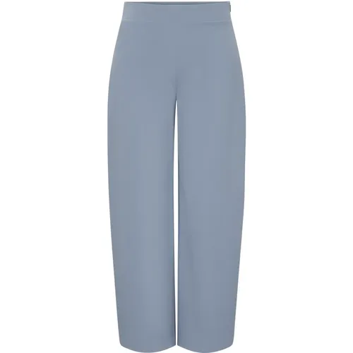 Wide Trousers , female, Sizes: W28 L34, W26 L34, W25 L32, W30 L34, W29 L34, W27 L34 - drykorn - Modalova