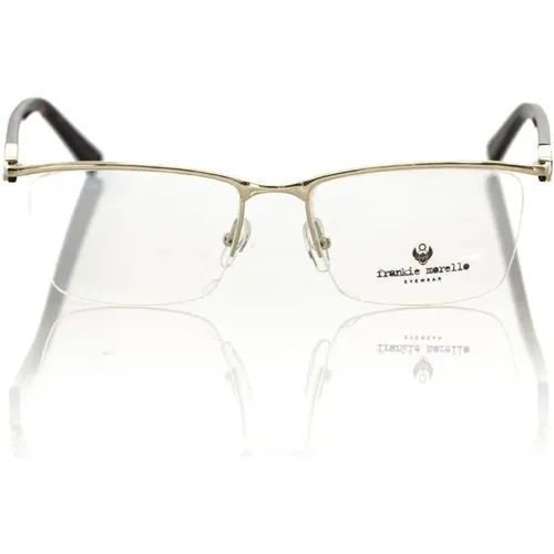 Clubmaster Metallgestell Brille Havana , Herren, Größe: ONE Size - Frankie Morello - Modalova