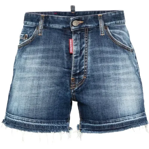 Vintage Denim Shorts , male, Sizes: M, L, XL - Dsquared2 - Modalova