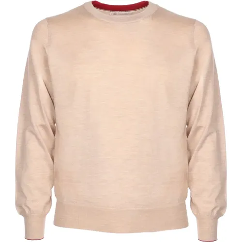 Cashmere Silk Sweater , Herren, Größe: S - BRUNELLO CUCINELLI - Modalova