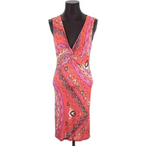 Pre-owned Fabric dresses , female, Sizes: L - Emilio Pucci Pre-owned - Modalova