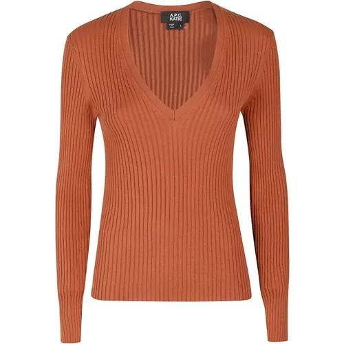 Camille Pullover , Damen, Größe: XS - A.P.C. - Modalova