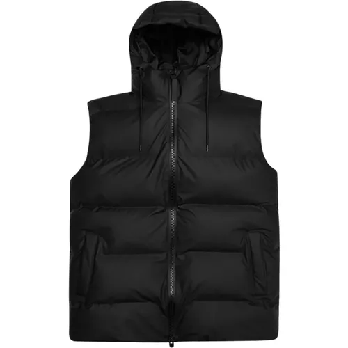 Alta Puffer Vest - , male, Sizes: M, S, XL, L - Rains - Modalova