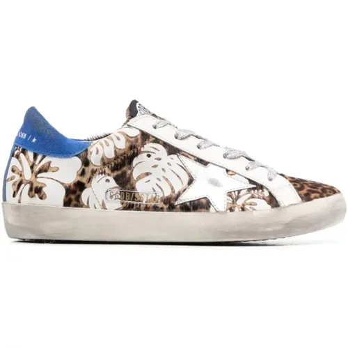 Leo Horsy Hibiscus Sneakers - Golden Goose - Modalova