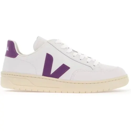 Leder-Sneakers mit V-Monogrammen , Damen, Größe: 40 EU - Veja - Modalova