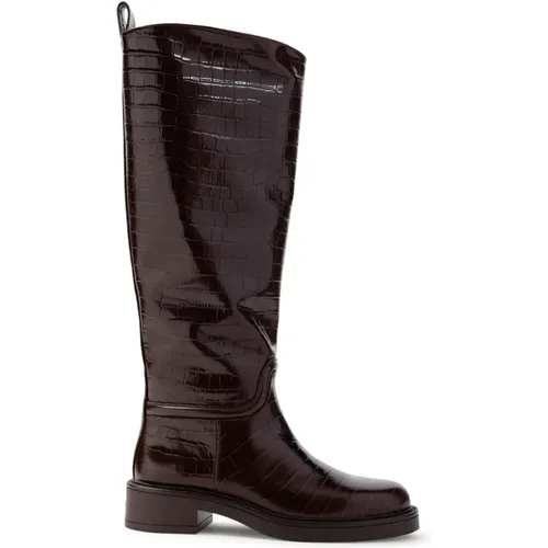 Walnuss Tonal Reitstiefel - Stuart Weitzman - Modalova