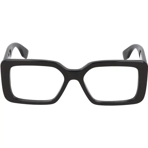 Square Acetate Eyeglasses , unisex, Sizes: 53 MM - Fendi - Modalova