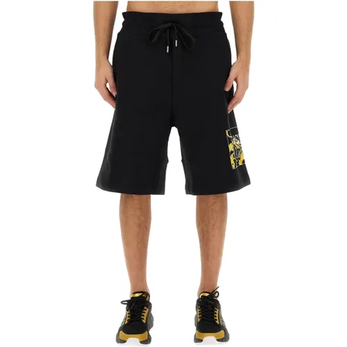 Logo Bermuda Shorts für Männer - Versace Jeans Couture - Modalova