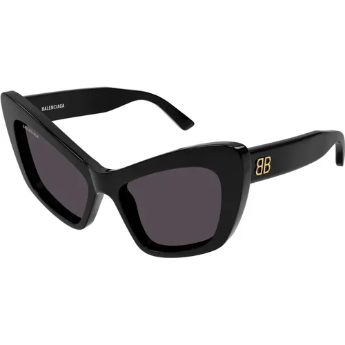 Grey Sunglasses , female, Sizes: 58 MM - Balenciaga - Modalova