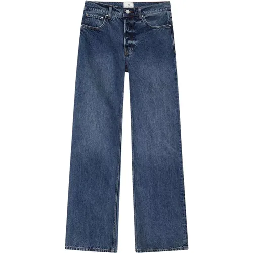 Vintage High-Waisted Wide Leg Jeans , Damen, Größe: W27 - Anine Bing - Modalova