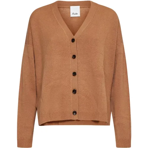 Camel Sweater Collection , female, Sizes: XS, M, S - allude - Modalova