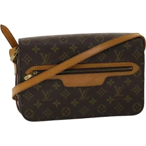 Pre-owned Canvas shoulder-bags , female, Sizes: ONE SIZE - Louis Vuitton Vintage - Modalova