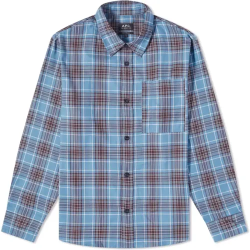 Graham Overshirt , male, Sizes: M, L - A.p.c. - Modalova