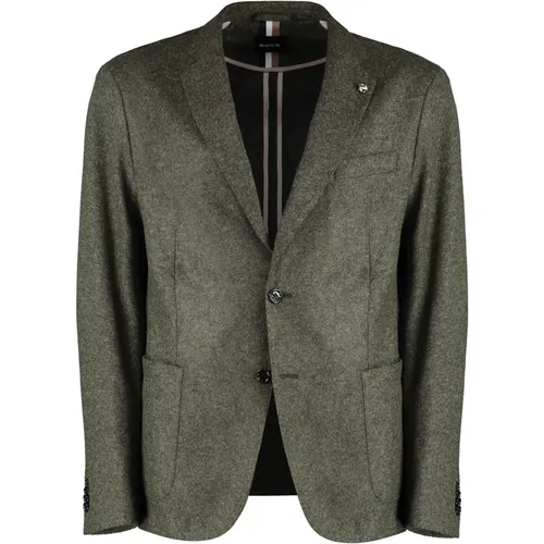 Klassische Wollmischjacke,Herren Grüne Jacke C-hanry-j-233 - Hugo Boss - Modalova