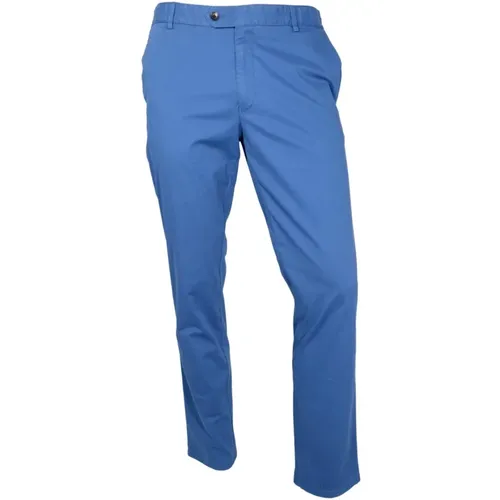 Oslo Perfect Fit Flex Trousers , male, Sizes: W40 L32, W36 L30, W42 L32, W38 L30 - Meyer - Modalova