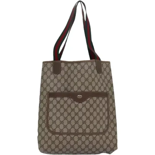 Pre-owned Canvas gucci-bags , female, Sizes: ONE SIZE - Gucci Vintage - Modalova