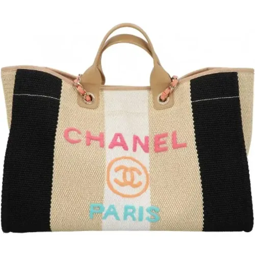 Pre-owned Raffia chanel-bags , female, Sizes: ONE SIZE - Chanel Vintage - Modalova