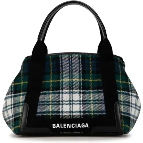 Pre-owned Wool totes , female, Sizes: ONE SIZE - Balenciaga Vintage - Modalova