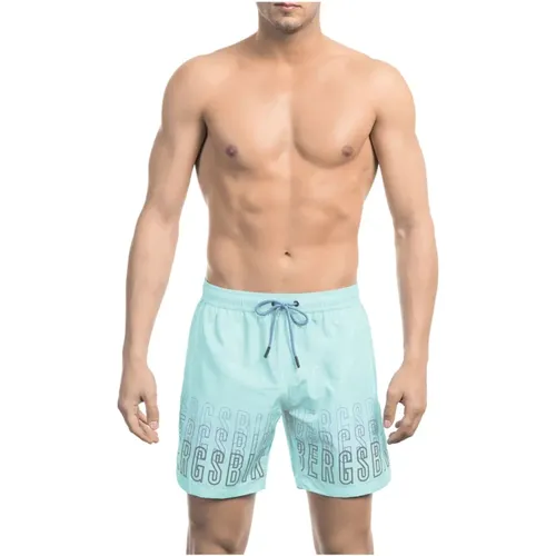 Strandshorts mit Verlaufsmuster und Taschen , Herren, Größe: XL - Bikkembergs - Modalova