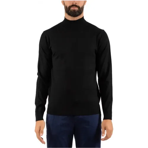 Mens Sweater Lupetto Style , male, Sizes: M, L, 2XL - Daniele Fiesoli - Modalova