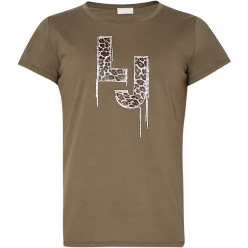 Casual T-Shirt for Everyday Wear , female, Sizes: L, XL, M - Liu Jo - Modalova