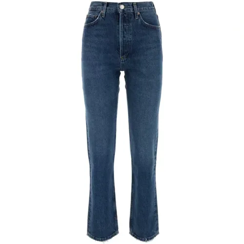 Klassische Denim Jeans , Damen, Größe: W29 - Agolde - Modalova