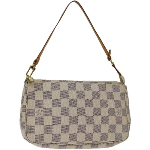 Pre-owned Canvas clutches , female, Sizes: ONE SIZE - Louis Vuitton Vintage - Modalova