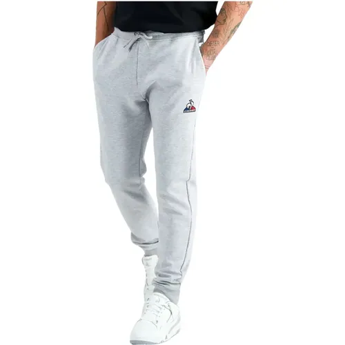 Essential Slim Jogger Pants , male, Sizes: XL, 2XL - Le Coq Sportif - Modalova