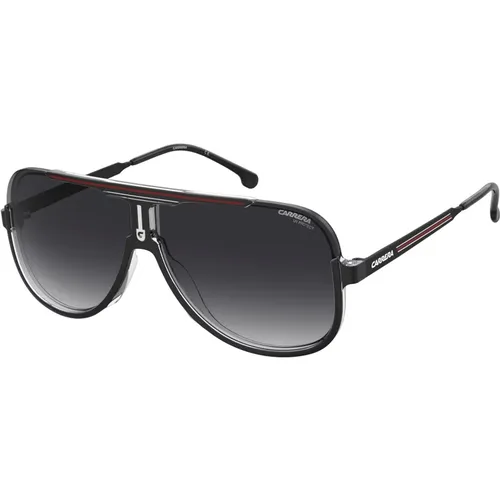 Schwarz Rot/Grau Getönte Sonnenbrille - Carrera - Modalova