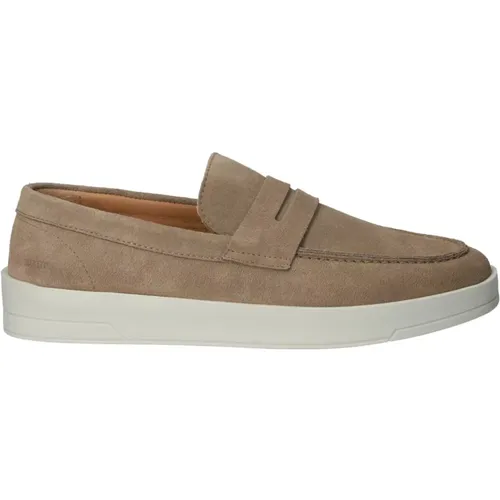 Taupe Slip-on Moccasins Blackstone - Blackstone - Modalova