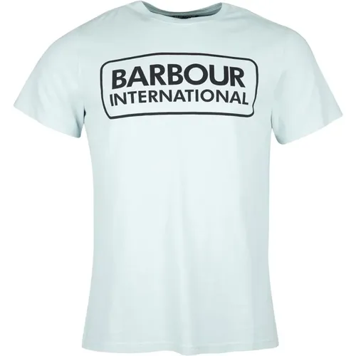 Modernes Logo-T-Shirt , Herren, Größe: 3XL - Barbour - Modalova